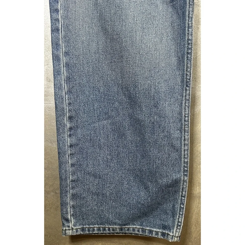 Levi‎ Strauss Signature Blue Jeans Mens Size 40x30 Straight Fit Work Wear